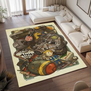 Alternative view of Tapis Fallout – Symbole culte