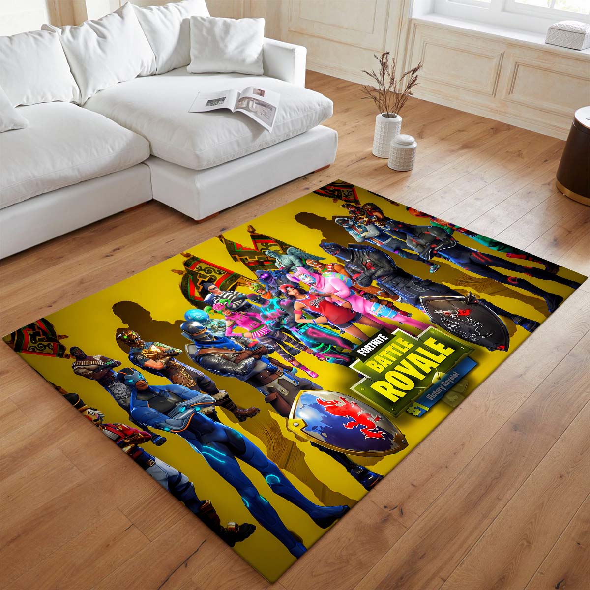Tapis Fortnite Battle Royale Victoire Omega Raptor Brite Bomber – Image 2