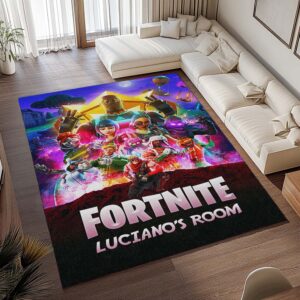 Alternative view of Tapis Fortnite – Salle de jeu personnalisée FN05