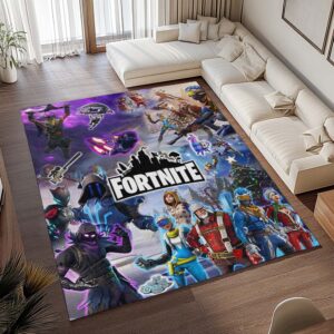 Alternative view of Tapis Fortnite – Corbeau et tous les skins