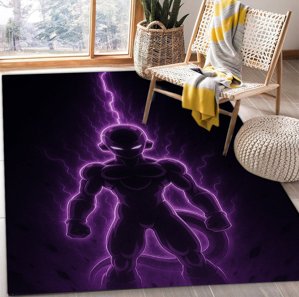 Tapis Black Frieza Dragon Ball Light Carpet Rug Home Room Decor – Image 2