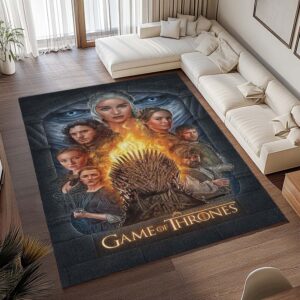 Alternative view of Tapis Game of Thrones – Personnage « L’hiver vient » 06
