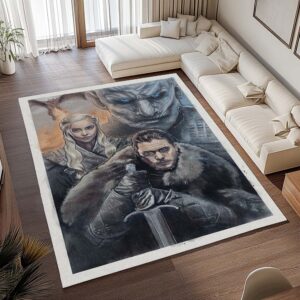 Alternative view of Tapis Game of Thrones – Personnage « L’hiver vient » 07