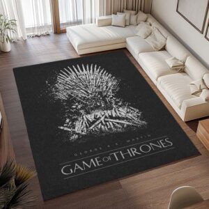 Alternative view of Tapis Game of Thrones – Trône de Fer 04
