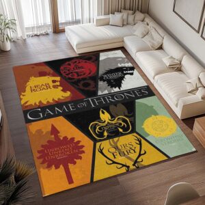 Alternative view of Tapis Game of Thrones – Maisons 2
