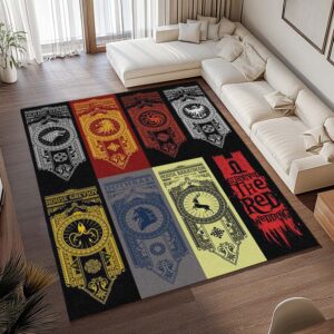 Alternative view of Tapis Game of Thrones – Maisons 3