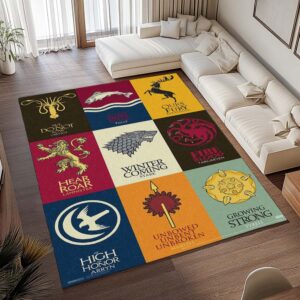 Alternative view of Tapis Game of Thrones – Maisons