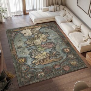 Alternative view of Tapis Game of Thrones – Carte 01