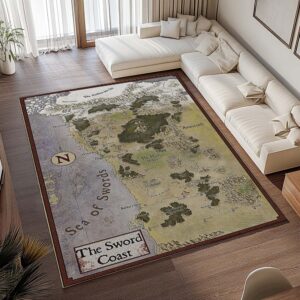 Alternative view of Tapis Game of Thrones – Carte 05