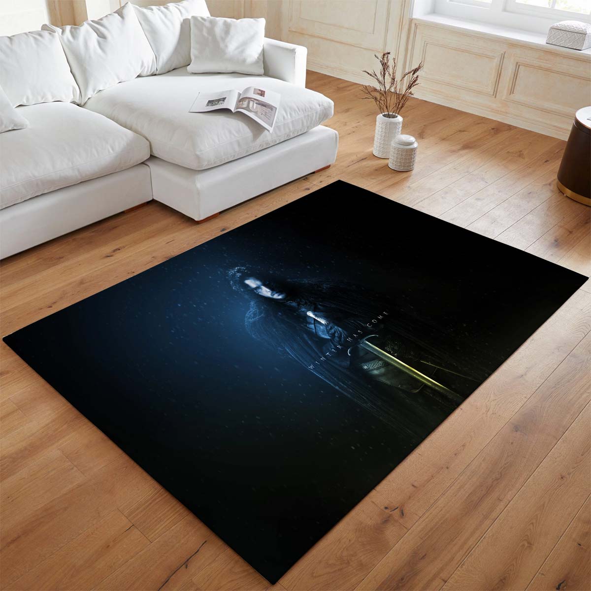 Tapis Game of Thrones L’hiver vient Jon Snow 8 – Image 2