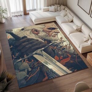 Alternative view of Tapis Geralt – The Witcher 3: Wild Hunt – Cool