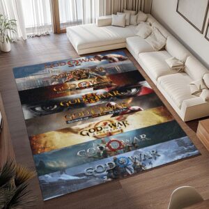 Alternative view of Tapis God of War – Logo artistique