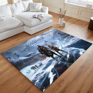 Alternative view of Tapis God of War Ragnarök Esprit de Sparte et Loki