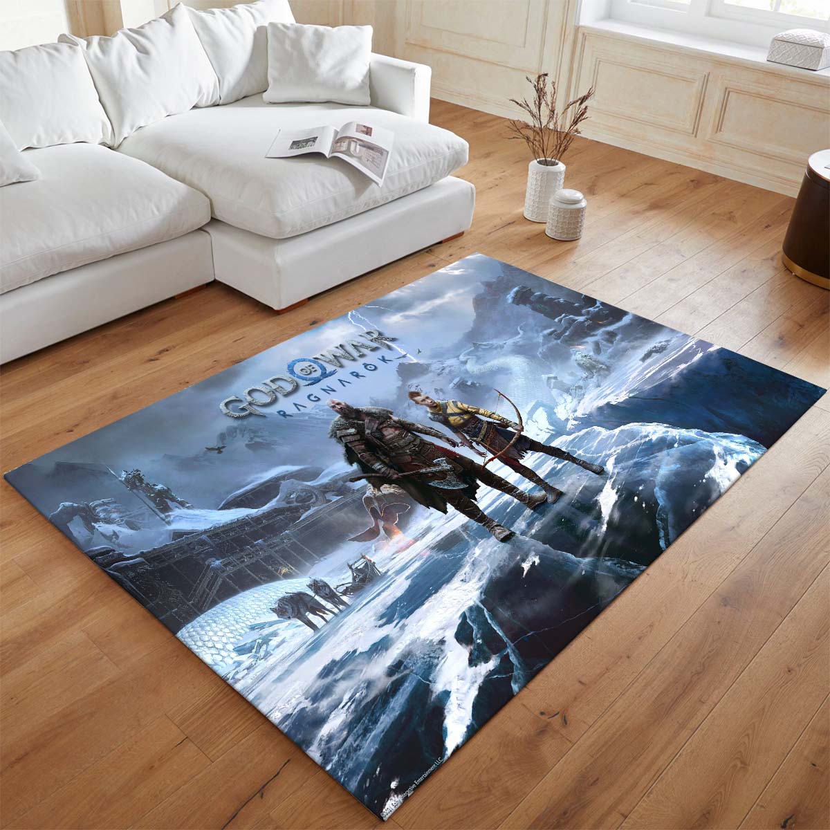 Tapis God of War Ragnarök Esprit de Sparte et Loki – Image 2