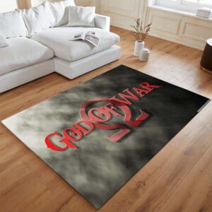 Alternative view of Tapis God of War Ragnarök Kratos Esprit de Sparte 7