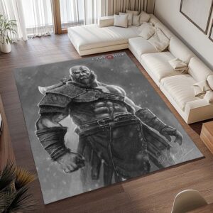 Alternative view of Tapis God of War Ragnarök – Kratos esprit de Sparte 8