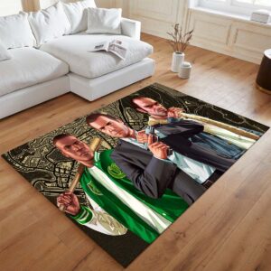 Alternative view of Tapis Grand Theft Auto GTA 5 Michael, Trevor, CJ