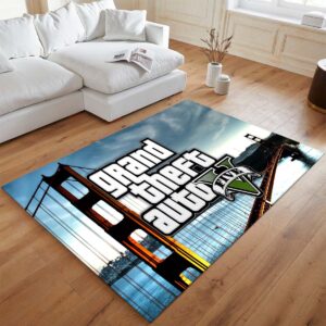 Alternative view of Tapis Grand Theft Auto V GTA 5 Pont