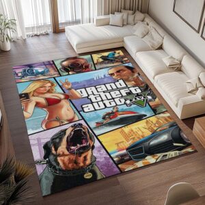 Alternative view of Tapis GTA V – Trevor Philips et personnages