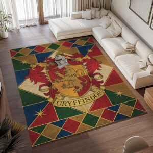 Alternative view of Tapis Maison Gryffondor Harry Potter 04