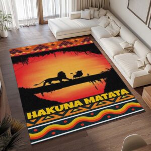Alternative view of Tapis Hakuna Matata – Le Roi Lion – Personnages 2