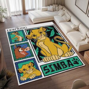 Alternative view of Tapis Hakuna Matata – Le Roi Lion – Personnages 4