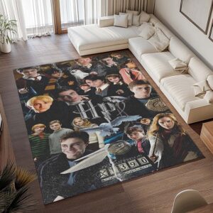 Alternative view of Tapis Harry Potter Tous les personnages