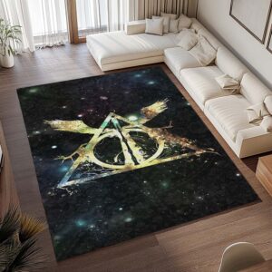 Alternative view of Tapis Harry Potter Always – Vif d’or