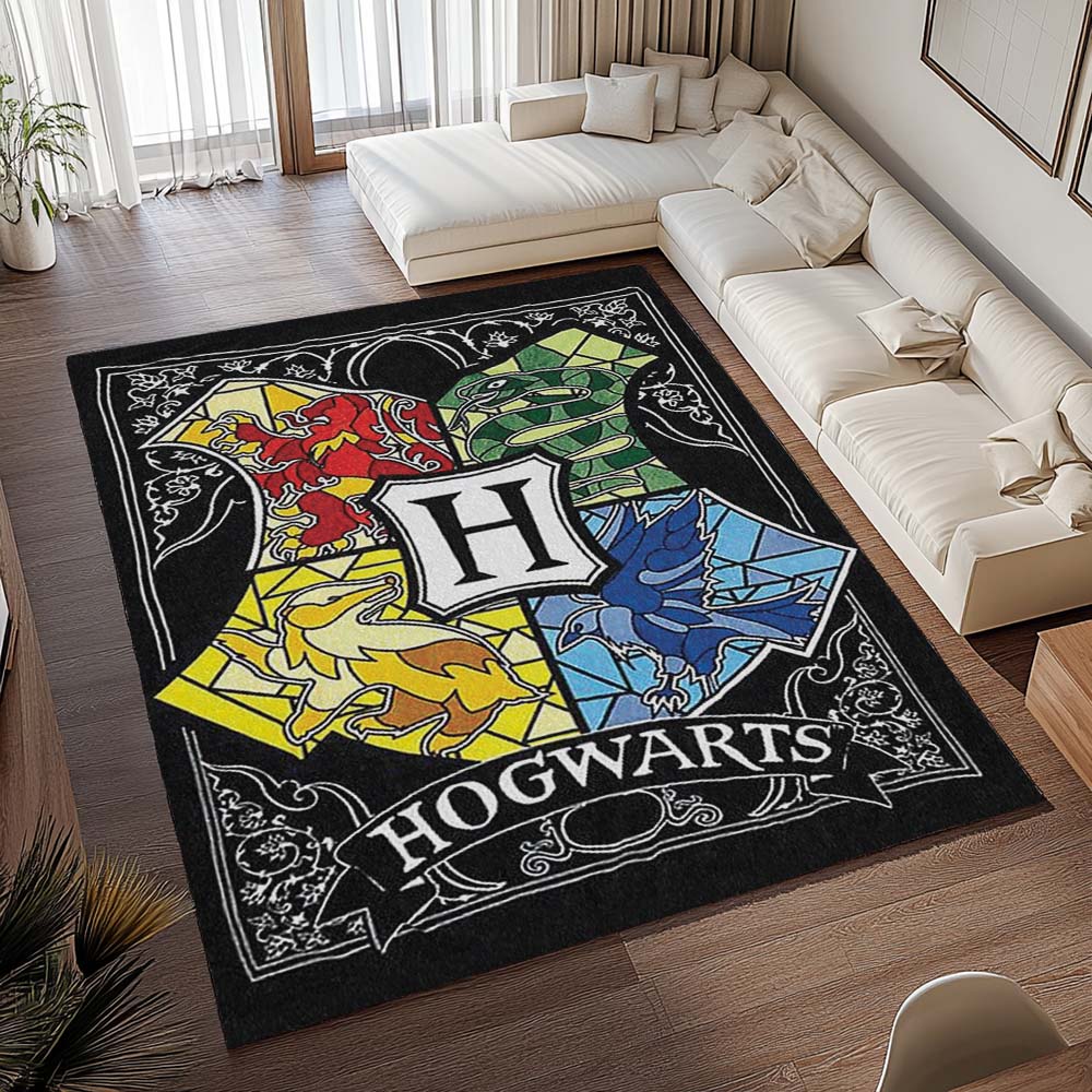 Tapis Harry Potter – Logo Poudlard en dessin – Image 2
