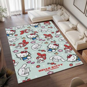 Alternative view of Tapis Hello Kitty et ses amis