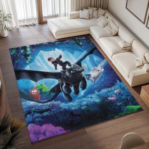 Alternative view of Tapis Krokmou et Harold – Dragons 3