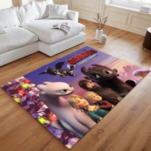 Alternative view of Tapis Dragons – Tous les personnages 3