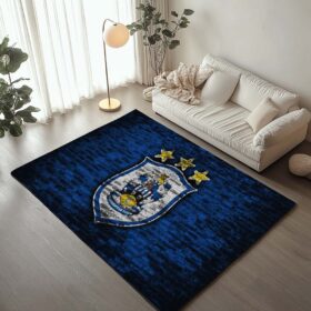 Tapis Huddersfield Town FC EFL Championship Blue Brick Wall