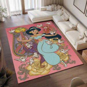 Alternative view of Tapis Princesse Jasmine – Aladdin 04