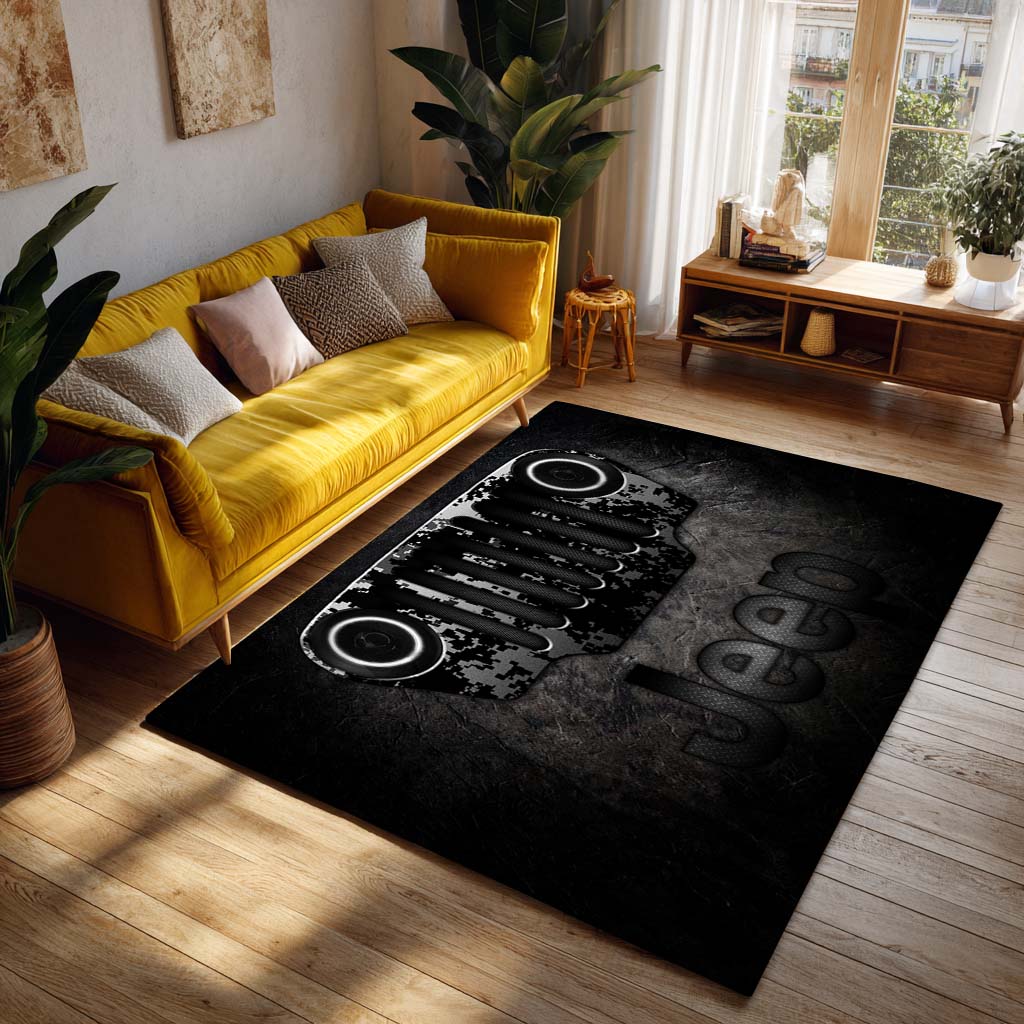 Tapis Car Jeep Old Style