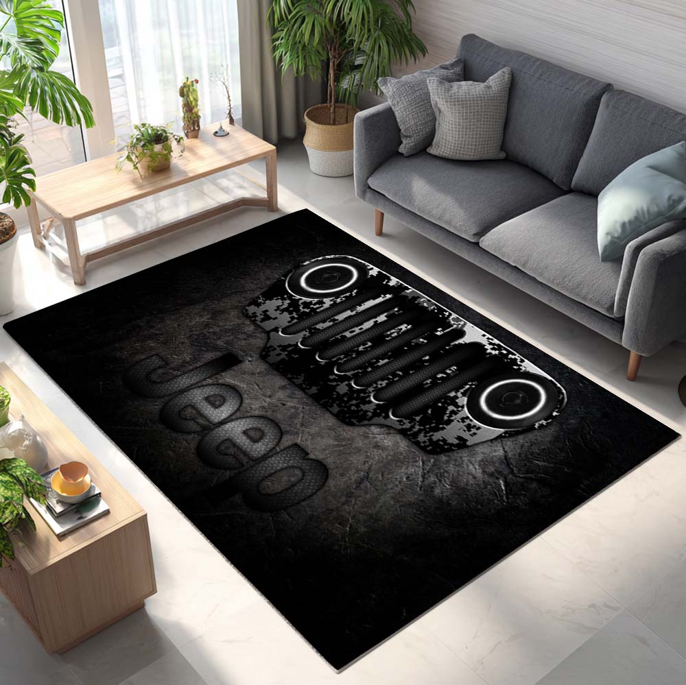 Tapis Car Jeep Old Style