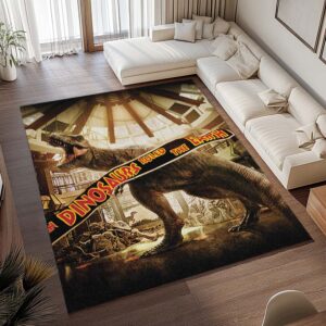 Alternative view of Tapis Jurassic World – Dinosaures au musée