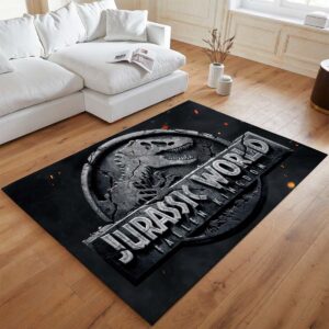Alternative view of Tapis Jurassic World : Le royaume déchu