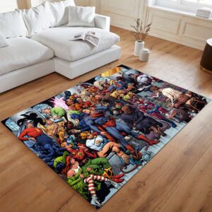 Alternative view of Tapis Justice League – Tous les personnages 03