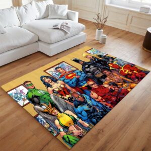 Alternative view of Tapis Justice League – Tous les personnages 05