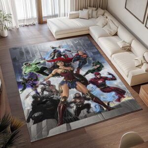 Alternative view of Tapis Justice League – Tous les personnages 12