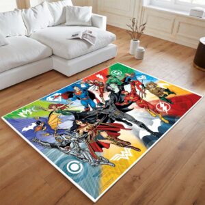 Alternative view of Tapis Justice League – Tous les personnages 13