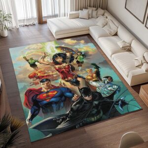 Alternative view of Tapis Justice League – Tous les personnages 14
