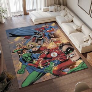 Alternative view of Tapis Justice League – Tous les personnages 15