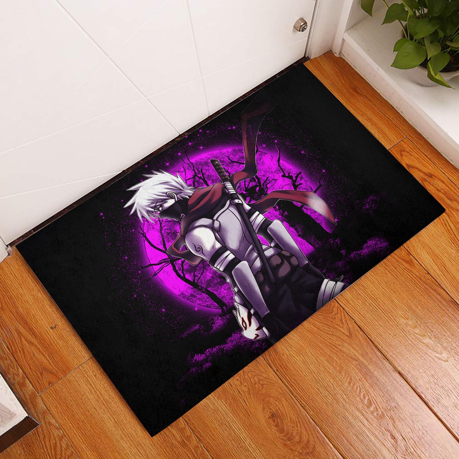 Tapis Kakashi Anbu Moonlight Doormat Home Decor – Image 3