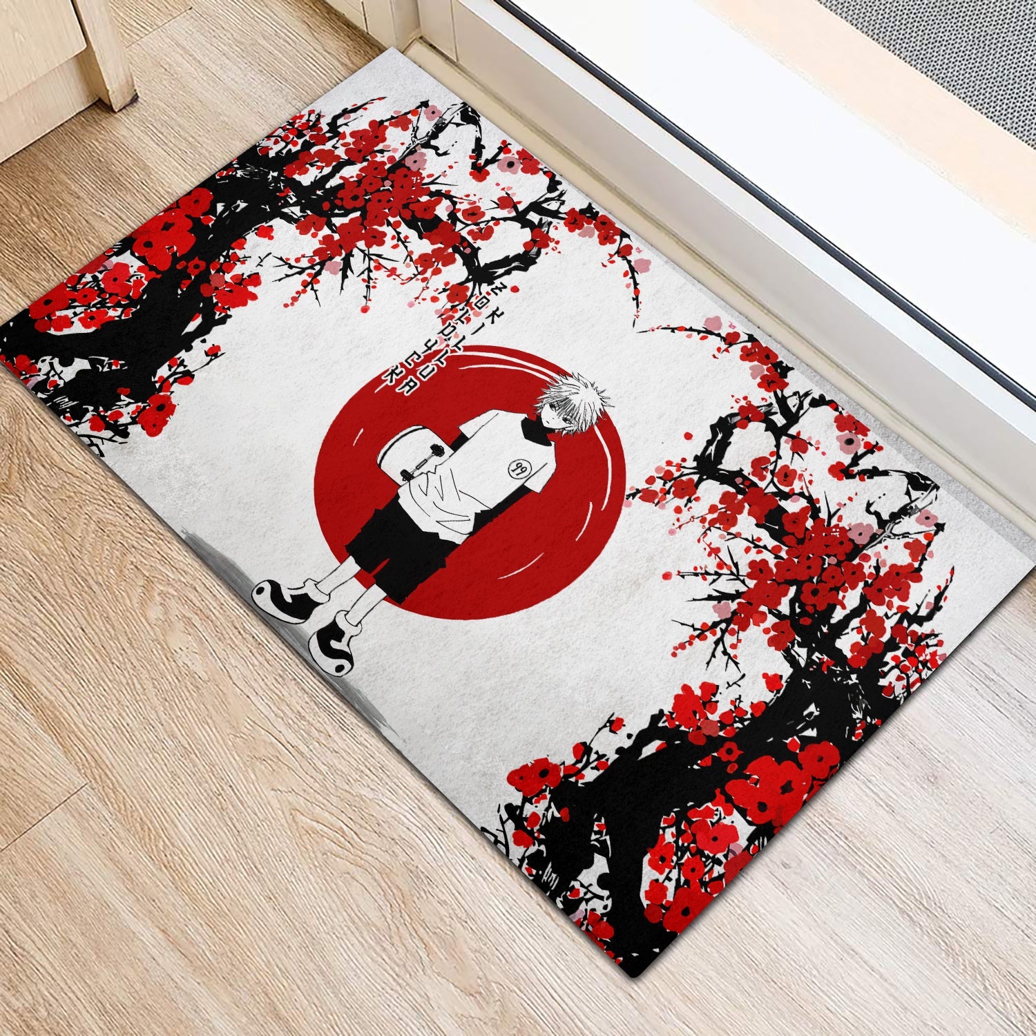 Tapis Killua Zoldyck Hunter X Hunter Japan Doormat Home Decor – Image 2