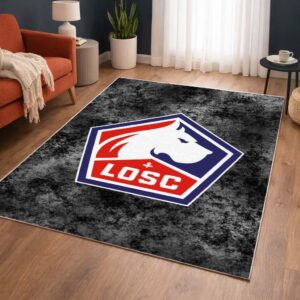 Alternative view of Tapis LOSC Lille OSC French Football Team 02