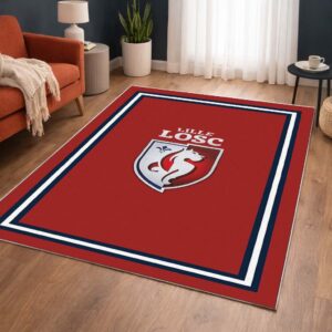 Alternative view of Tapis LOSC Lille OSC French Football Team 06