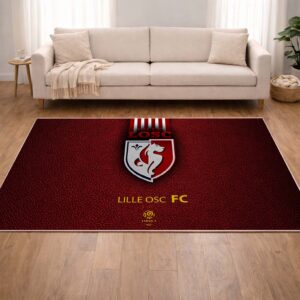 Alternative view of Tapis LOSC Lille OSC French Football Team 07