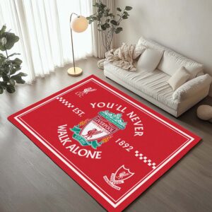 Tapis Liverpool FC You Never Walk Alone 12